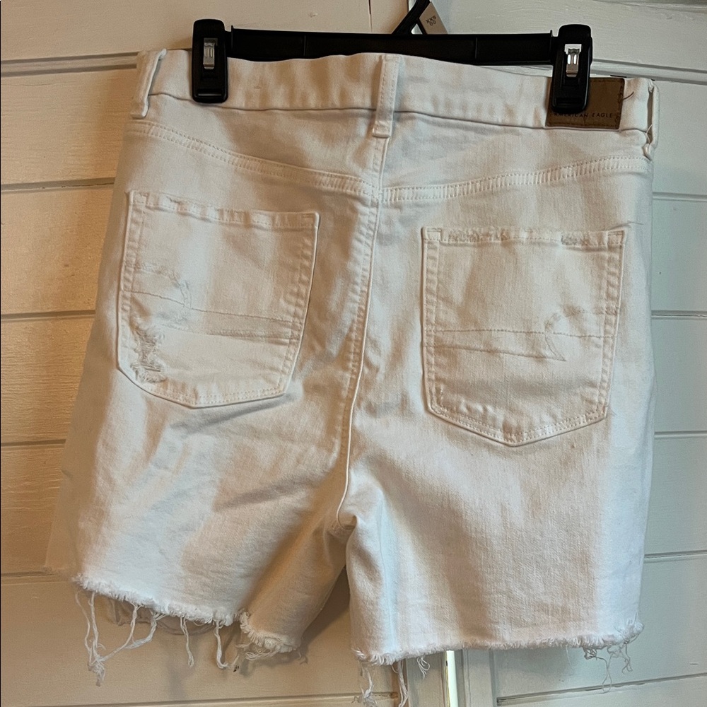 American Eagle Outfitters White Jean Shorts